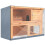Rabbit hutch cover waterproof double decker 4 ft 2