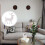 Mini deer figurines white plastic 4 pcs 14 cm 8