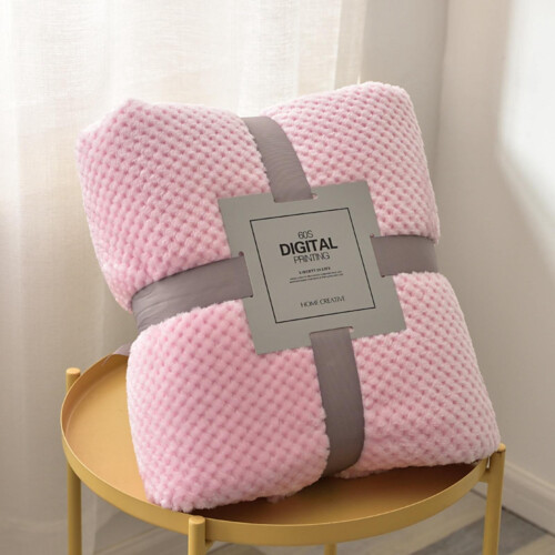 Throw Blanket 100x150cm Cotton Blend 1 Piece