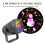 LED Projector Light Snowflake Elk Pattern 16 6