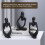 Thinker Statue Abstract Resin Sculpture Set of 3 3