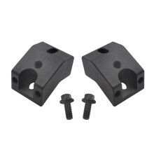 Front Seat Jack Lift Riser Aluminum Alloy 1.25 Inch Black
