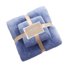 Coral Bath Towel Soft Absorbent Adult and Child Set