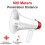 Hand-Held Megaphone Rechargeable 120dB 4