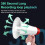 Hand-Held Megaphone Rechargeable 120dB 5