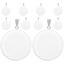 Haust wooden bezel pendant trays for DIY jewelry making 10