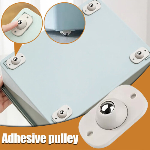 Kyusrd storage box with 360-degree rotating bottom pulley 1