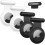 AirTag Holder Silicone Case 4 Pack Black White 1