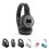 ZEALOT B570Γκρι στερεοφωνικά ακουστικά Bluetooth HiFi με FM 3