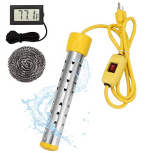 Immersion Water Heater Stainless Steel 1500W