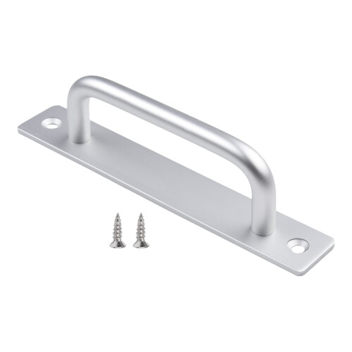 Aluminum Barn Door Handle Sliding Hardware Silver