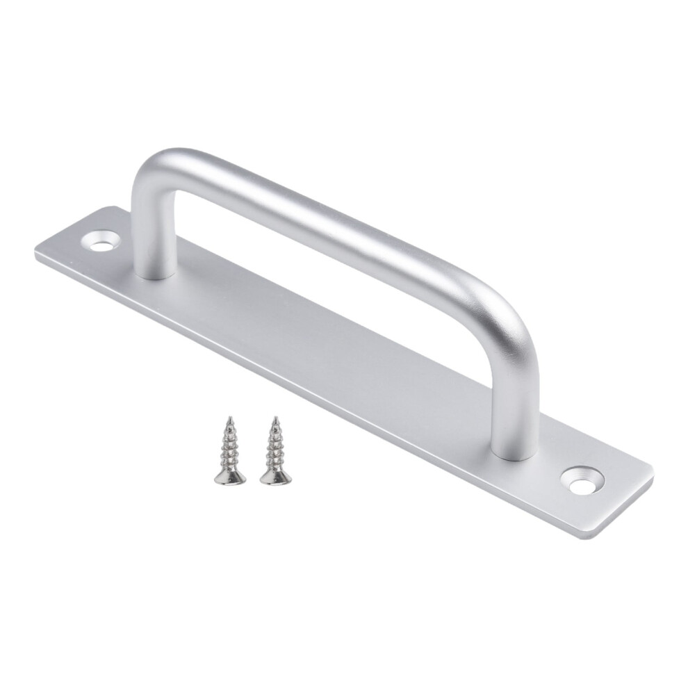 Aluminum Barn Door Handle Sliding Hardware Silver 9314556547867