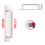 Barn Door Pull Handle Heavy Duty Sliding Gate Silver 1