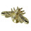Bee-shaped brass wardrobe knob 1 piece 1