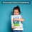 Kyoffiie Kids Art Frame com 12 lápis de cor A4 brancos 3