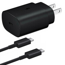 Samsung 25W Super Fast Charger with USB-C Cable 3FT