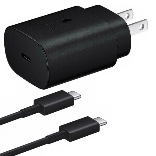 Samsung 25W Super Fast Charger with USB-C Cable 3FT