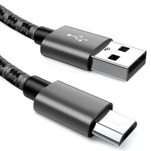Micro USB cable FreedomTech 10 ft braided fast charging and