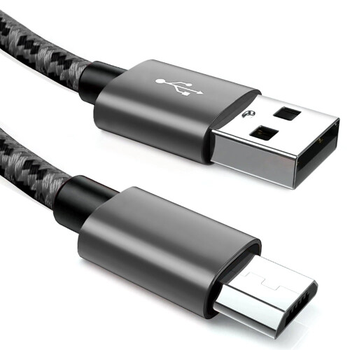 Micro USB cable FreedomTech 10 ft braided fast charging and