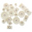 Pack of 40 Watch Back Press Fitting Dies Watch Repair Kit Round and Rectangular 2