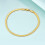 18K Gold Plated Snake Chain Anklet Bracelet 3