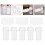 Hekezhi nail stamper set silicone 1 set 6