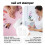 Hekezhi nail stamper set silicone 1 set 5