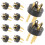 Jibi XLR connector audio conversion head 3-pin plug 10 pcs 7