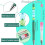Plastic Beaded Ballpoint Pen for Kids and Students 1pc 4