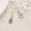 Filigree Teardrop Earrings Sterling Silver Leverback 3