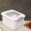 Rice Storage Container White Sealed 17.5 kg 6
