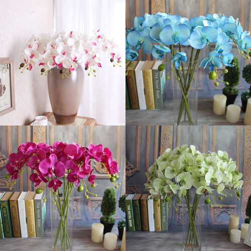 Silkes Phalaenopsis Orkidé Blomstjälk 7Heads 1