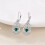 Filigree Teardrop Earrings Sterling Silver Leverback 4
