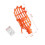 Fruit Picker Pole Garden Tool Orange 5