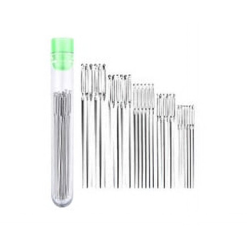 Sharp Stainless Steel Quilting Needles Large Eye 25 PCS 2