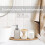Acrylic Qtip Holder with Bamboo Lid 2 Pack 5