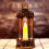 Christmas hexagon lantern vintage single candle 6