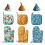 Yellow oven mitt with brunch graphic 1 piece 7