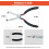 HeeHom electrical disconnect pliers 8 inch 5