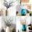 Rami artificiali secchi per decorazioni nuziali (3 pezzi) 4