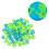 HBASD Glow-in-the-Dark Pebbles Blue Green 100 pcs 4