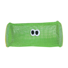 Trousse à crayons transparente en maille grande capacité, sac à fournitures scolaires pour garçons et filles, accessoire mignon pour l'école et