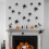 Halloween Spider Wall Stickers Black 36pcs 3