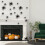 Halloween Spider Wall Stickers Black 36pcs 5