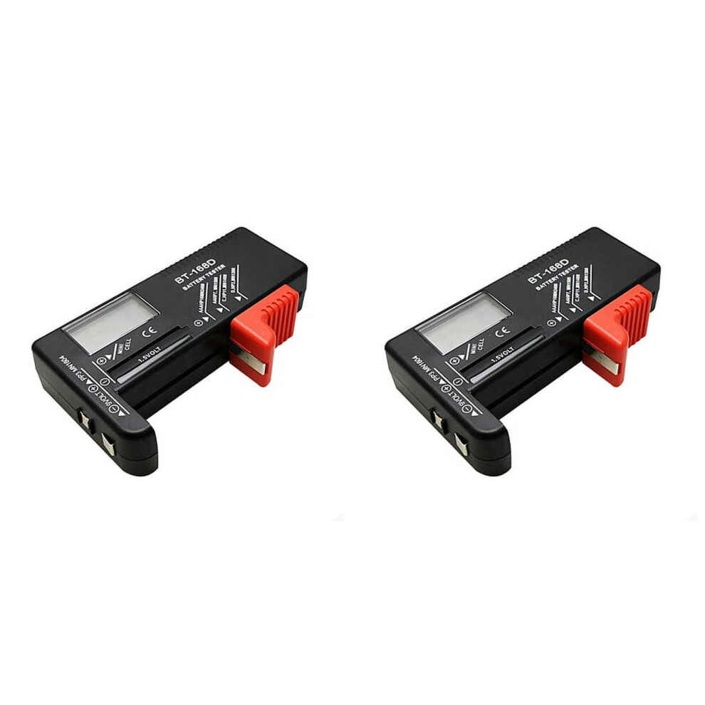 Bt-168D Digital Battery Tester For Aa Aaa C D 9V 1.5V 946140658841