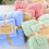 Blue extra large soft bath towel set 2 pieces 5