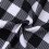 Black and White Buffalo Check Kitchen Curtains 28"W x 30"L 4