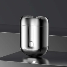 Mini Dual-Head Electric Shaver Portable Washable Razor 1pc