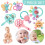 Baby Rattle Toys Set Infant Shaker Teether 7 Pieces 1