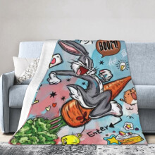 Bugs Bunny fleece blanket 60 x 50 inches